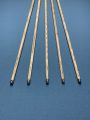 New 1pc Taylor Made Snooker Pool Cues with Plain Ebony Butts and Selected Ash Shafts