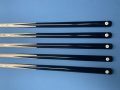New 1pc Taylor Made Snooker Pool Cues with Plain Ebony Butts and Selected Ash Shafts
